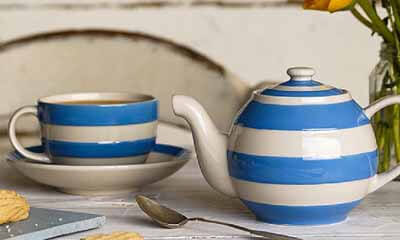 Win Stylish Striped Cornishware