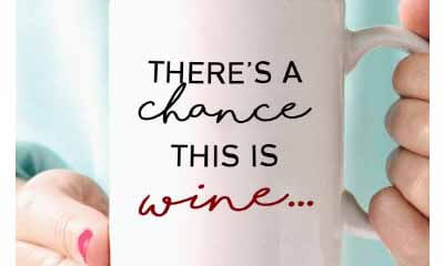 Free This is Wine Mug