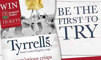 Free Packs of Tyrrell's British Beef & Suffolk Ale Crisps