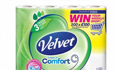 Free 100 Tesco Gift Cards with Velvet