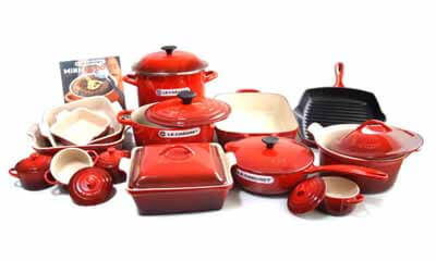 Win Le Creuset Cast Iron Pan Set with Lurpak & Waitrose
