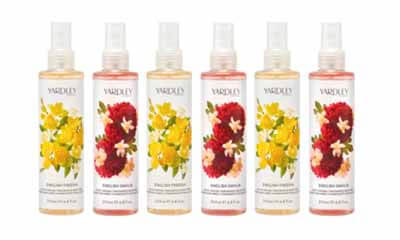 Win Yardley London Moisturising Fragrance Body Mists