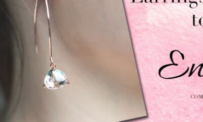 Win a Pair of Rose Gold Cleo Earrings