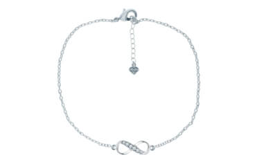 Free Diamond Style Infinity Ankle Bracelet