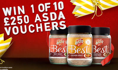 Free £250 ASDA Gift Cards from Bisto