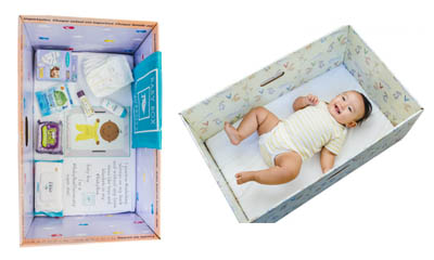Free Baby Box with premium Baby Products