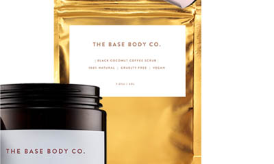 Free Coffee Scrub From  The Base Body Co.