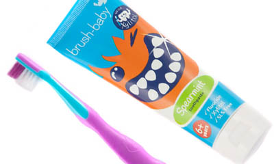 Free Brush-Baby Milk Teeth Toothpaste