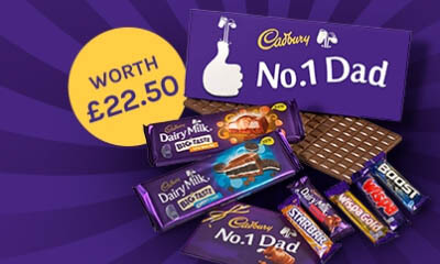 Win a Number 1 Dad Chocolate Hamper