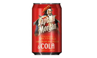 Free Captain Morgan Rum and Cola