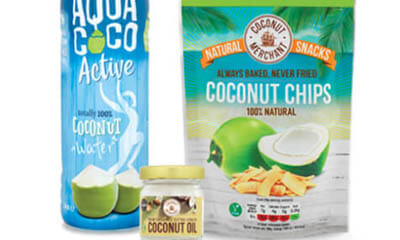 Free Coconut Chips, Water & Oil