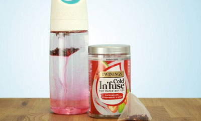 Free Twinings Water Bottles & In'Fuse Flavours Tea