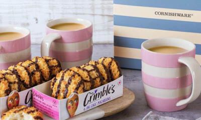 Win a Cornishware Tea Set and Mrs Crimble's Cakes