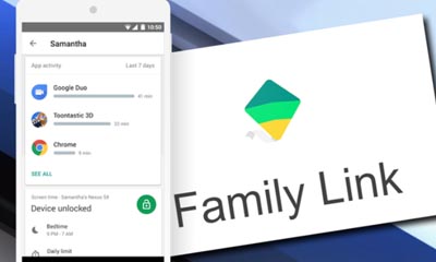 Free Google Family Link Mobile Device Monitoring