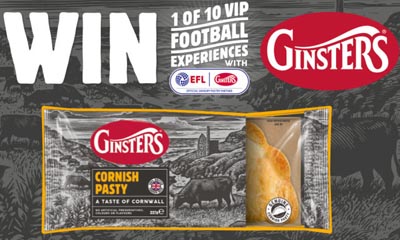 Win a Football league Experience with Ginsters