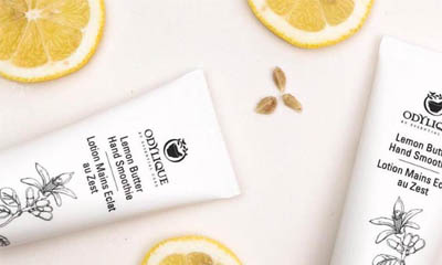 Free Odylique Lemon Butter Hand Smoothie Cream