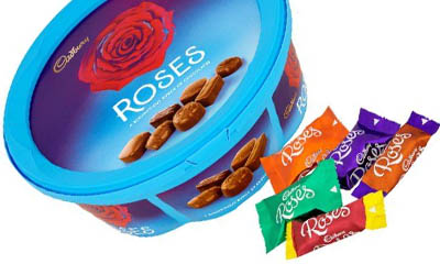 Free Box of Cadbury Roses