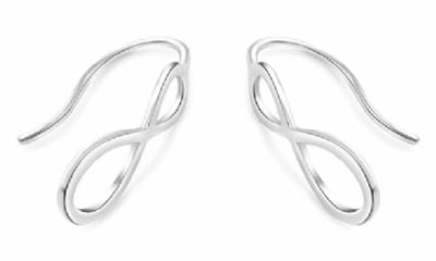 Win a Pair of Sterling Silver Infinity Earrings