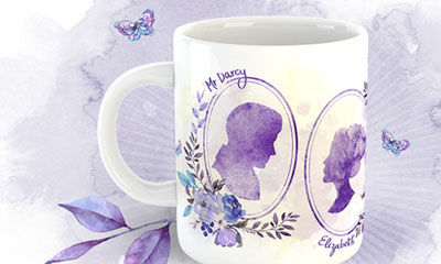 Free Jane Austen Mug