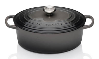 Win a Le Creuset UK Flint 23cm Oval Casserole Dish