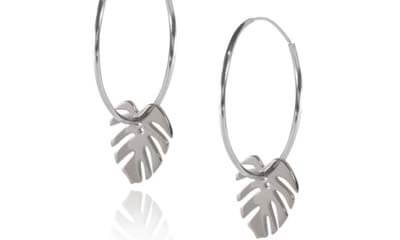 Win a Pair of Matthew Calvin Monstera Hoop Earrings