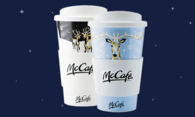 Free McDonald's Christmas Reusable Cup