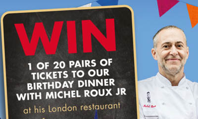 Free Dinner by Michel Roux JR