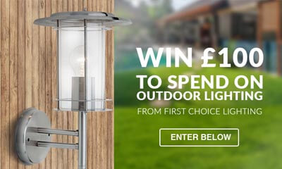 Win Â£100 to Spend on Outdoor Lighting at First Choice