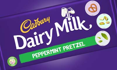 Free Cadbury Dairy Milk Mint & Pretzel Chocolate Bar