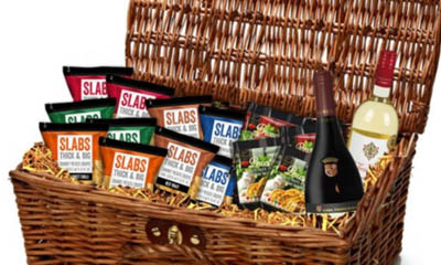 Win Slabs Crisp & Snack Hamper