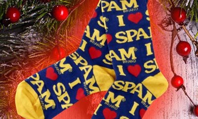 Free Spam Branded Socks