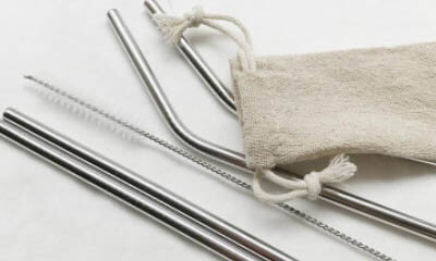 Free Stainless Steel Straws
