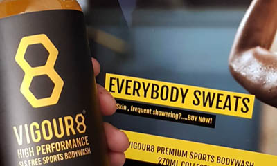 Free Vigour 8 Natural Body Wash