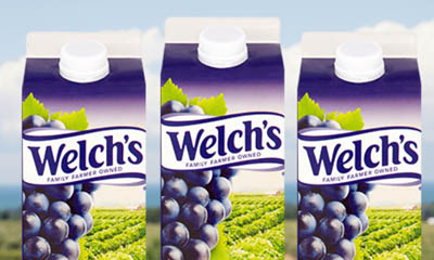 Free Carton of Welch's Purple Grape Juice