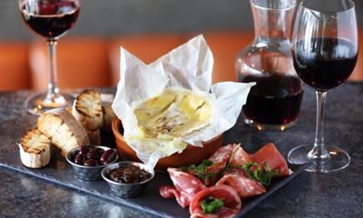 Free Wine, Charcuterie and Camembert