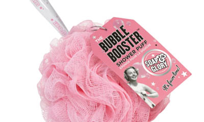 Free Soap & Glory Shower Puff Sponge