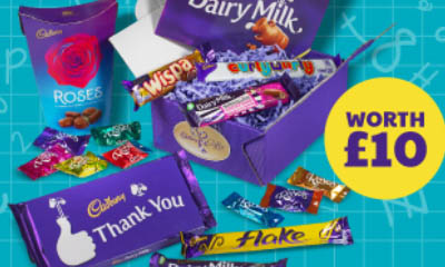 Free Cadbury Thank You Chocolate Hamper