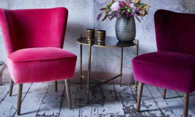 Win an Emilia Cocktail Chair in your Chosen Fabric