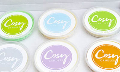 Free Cozy Scented Candle