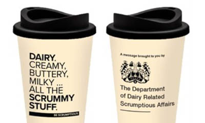 Free Dairy Consumer Reusable Cup