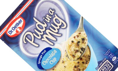 Free Dr Oetker Chocolate Chip Pudding in a Mug