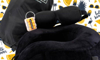 Free Travel Pillow & Comfort Kit