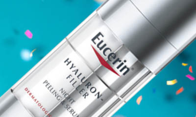 Win a Eurcerin Hyaluron-Filler Night Peeling & Serum