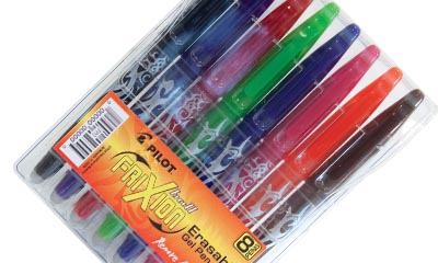 Free Packs of FriXion Erasable Pens