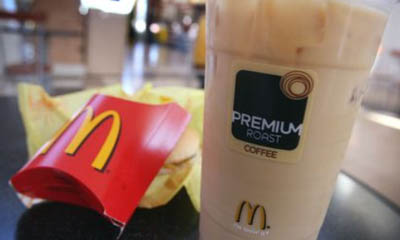 Free McDonald's Iced Latte