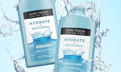 Free John Frieda Hydrate & Recharge Hair Care Bundle