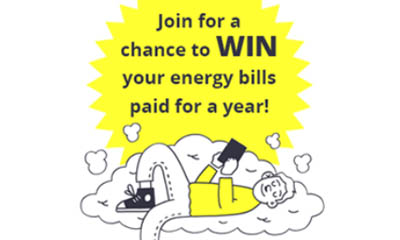 Win Your Energy Bills Paid for a Year