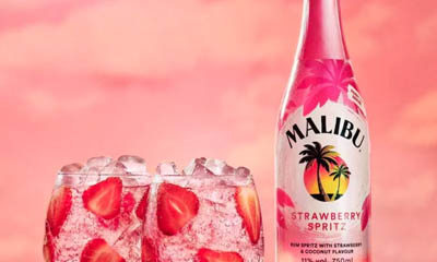 Free Bottles of Malibu Strawberry Spritz