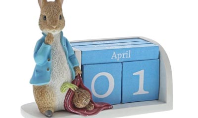 Free Peter Rabbit Perpetual Calendar by Beatrix Potter