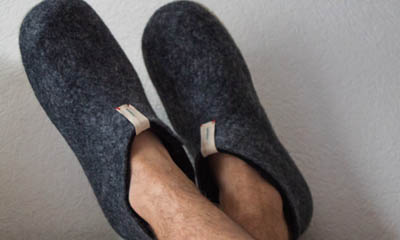 Free Pair of Wool Baabuk Slippers